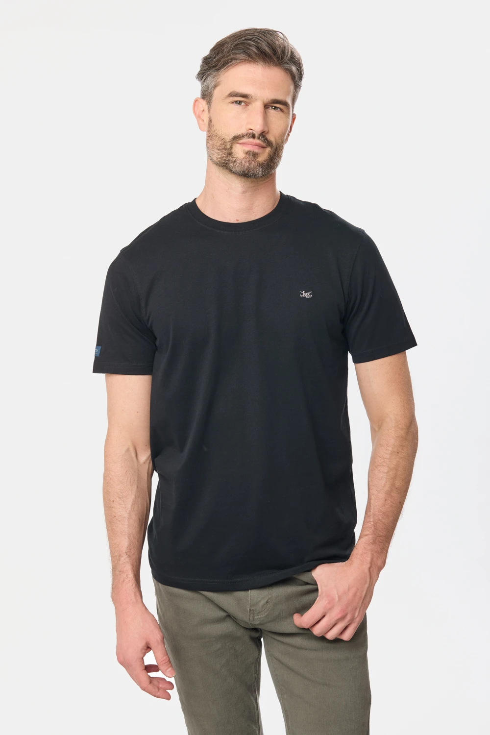 REMERA LISA Negro