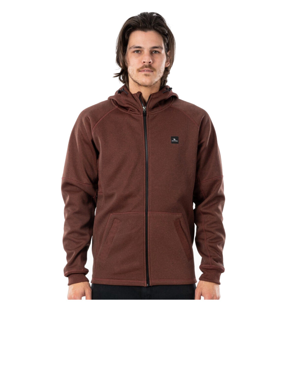 Campera Rip Curl Storm Anti Series - Washed Red Marle 