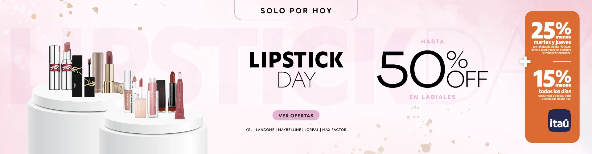 Lipstick Day hasta 50%