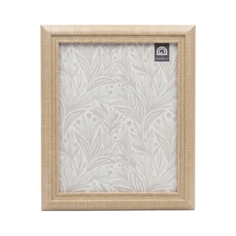 PORTARRETRATO C/MARCO BEIGE CL 20X25CM Unica