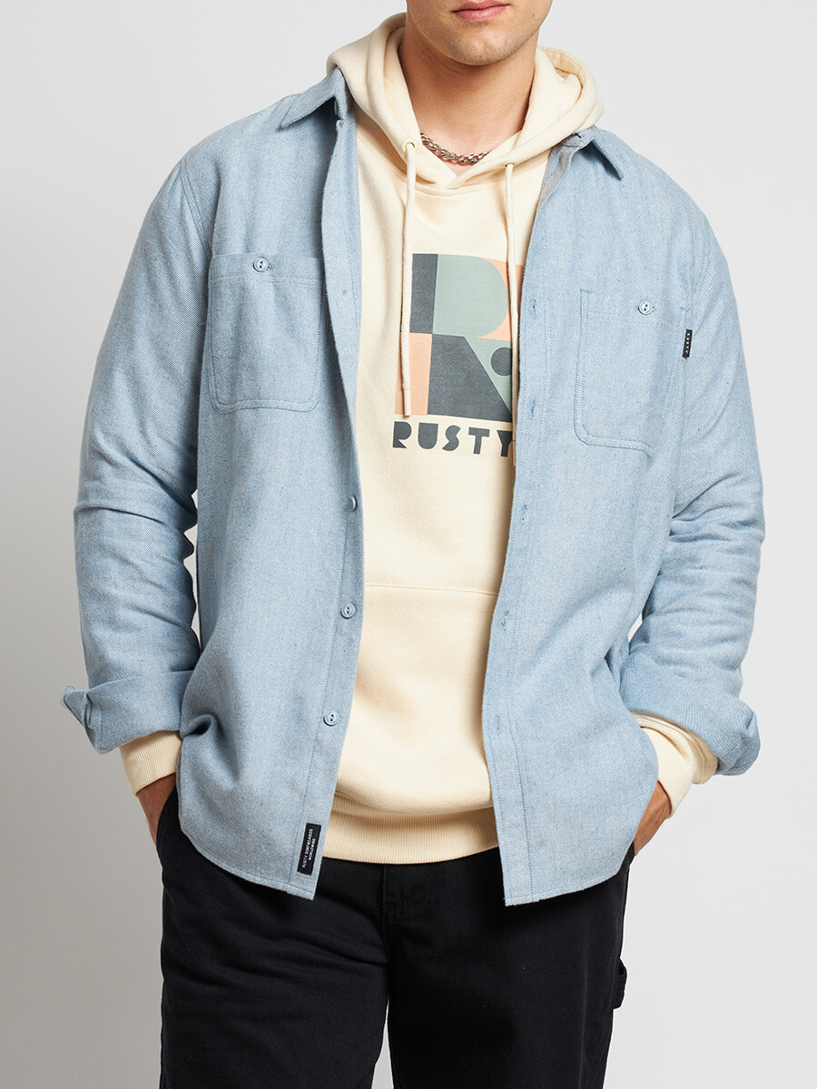 CAMISA NOLO RUSTY - Celeste 