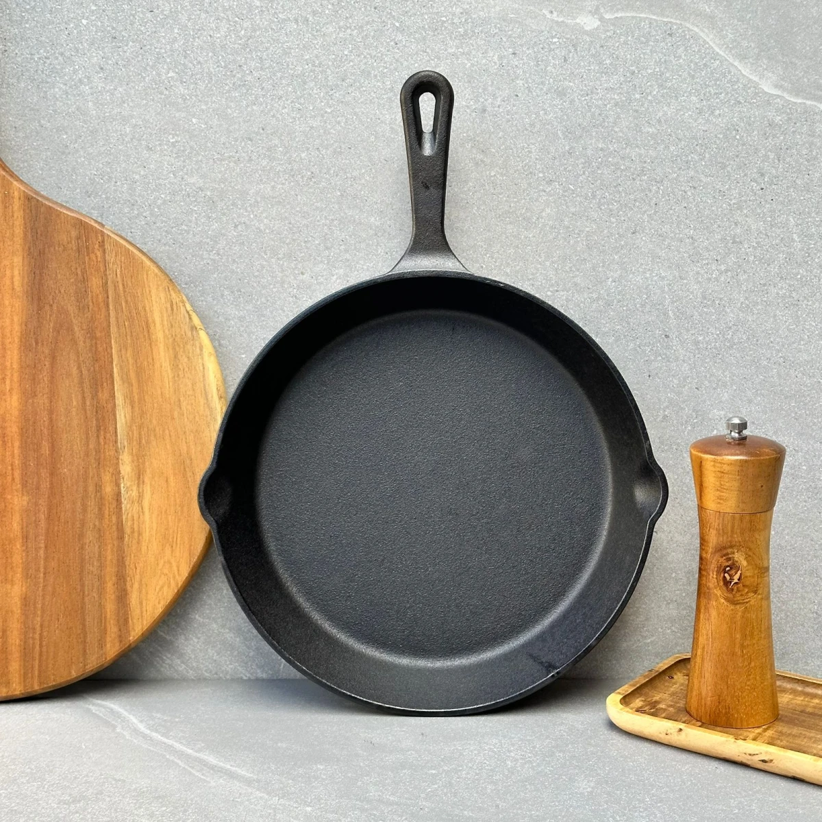 Sarten Con Mango Hierro Fundido Ø 25cm 