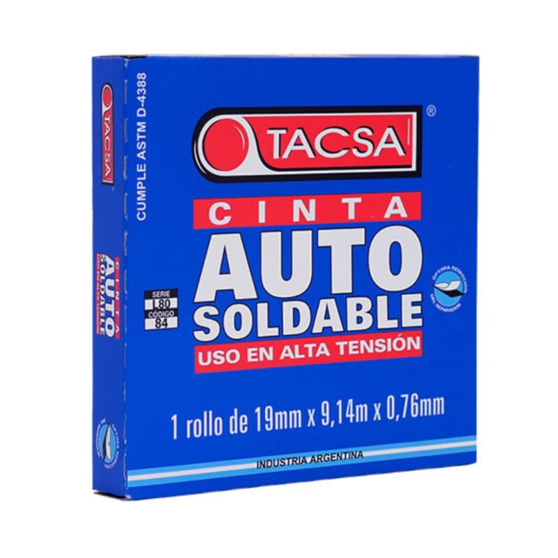 CINTA AUTOSOLDABLE 9,14 MTS. 19MM - ANDE CINTA AUTOSOLDABLE 9,14 MTS. 19MM - ANDE