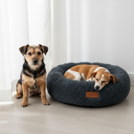 Cama Antiestres para Mascota Tamaño S 80 cm diametro modelo Cloud Beepet Cama Antiestres para Mascota Tamaño S 80 cm diametro modelo Cloud Beepet
