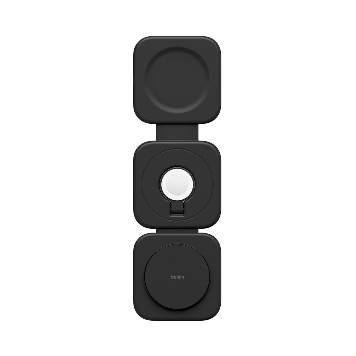 Belkin Cargador Inalambrico 3 en 1 Viajero 15W - Black 