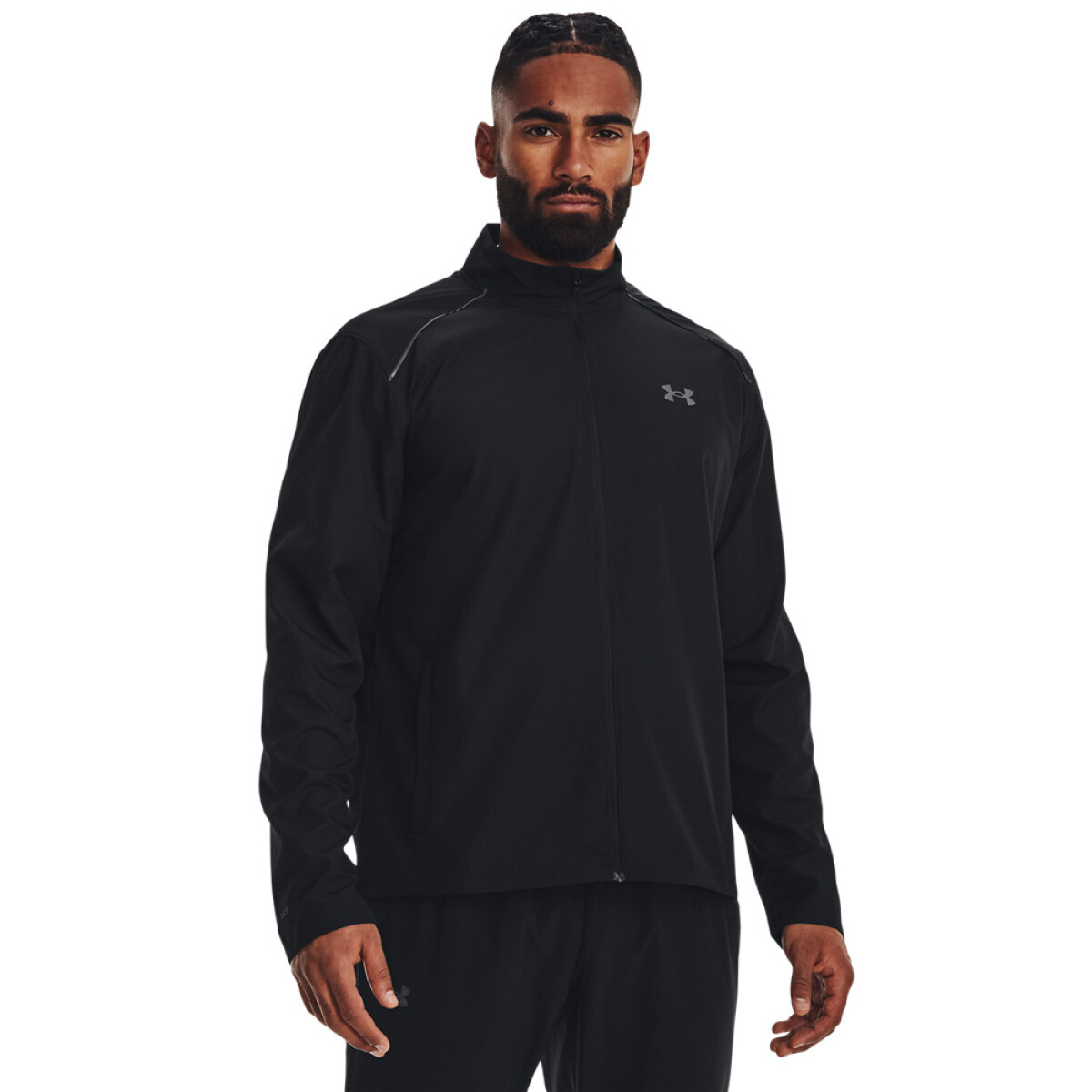 UA STORM RUN JACKET-BLK - BLK-001 