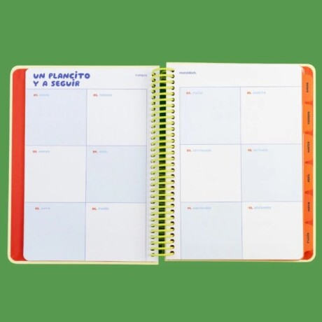 AGENDA MONOBLOCK FLO MEIJE A5 SEMANAL ANILLADA 2026 - BUENO BUENO AGENDA MONOBLOCK FLO MEIJE A5 SEMANAL ANILLADA 2026 - BUENO BUENO