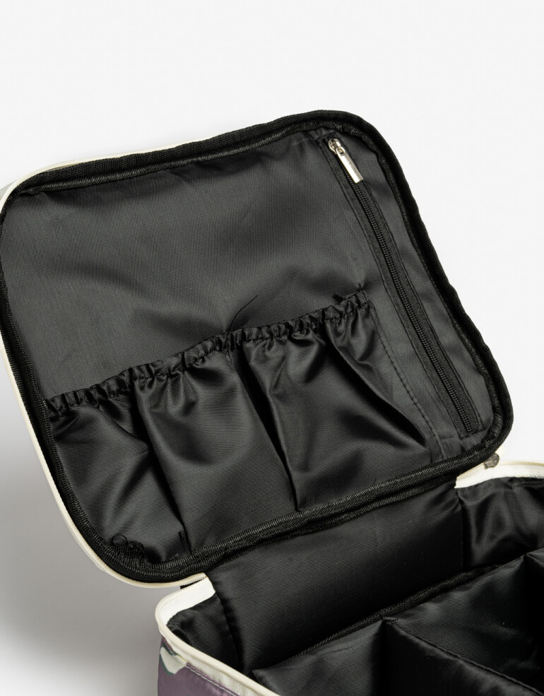 Porta Cosméticos Organizador de ropa interior Portacosméticos De Material Reciclado - Estampado Flores