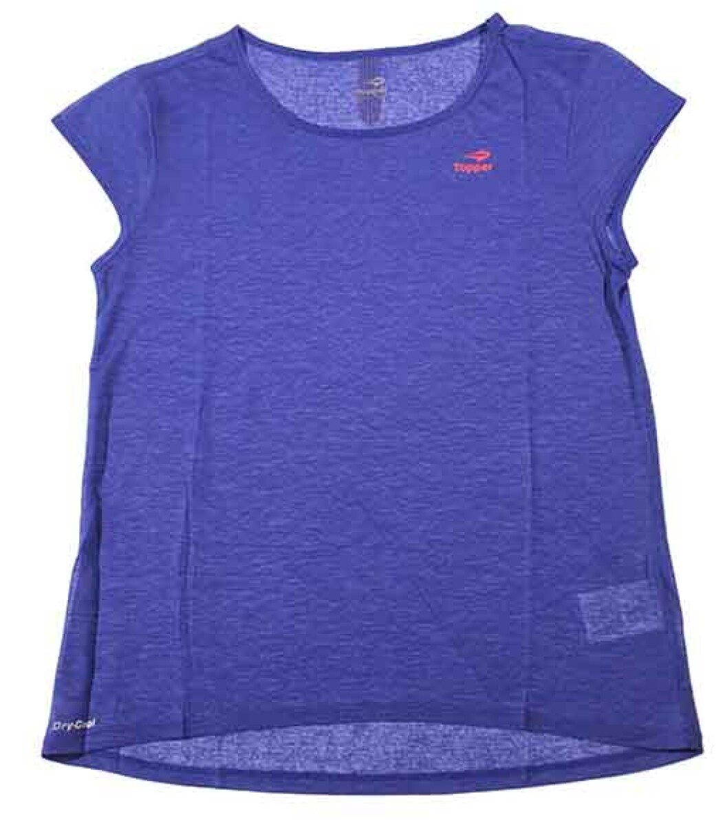 Remera de Mujer Topper Training Woman - Azul Real 