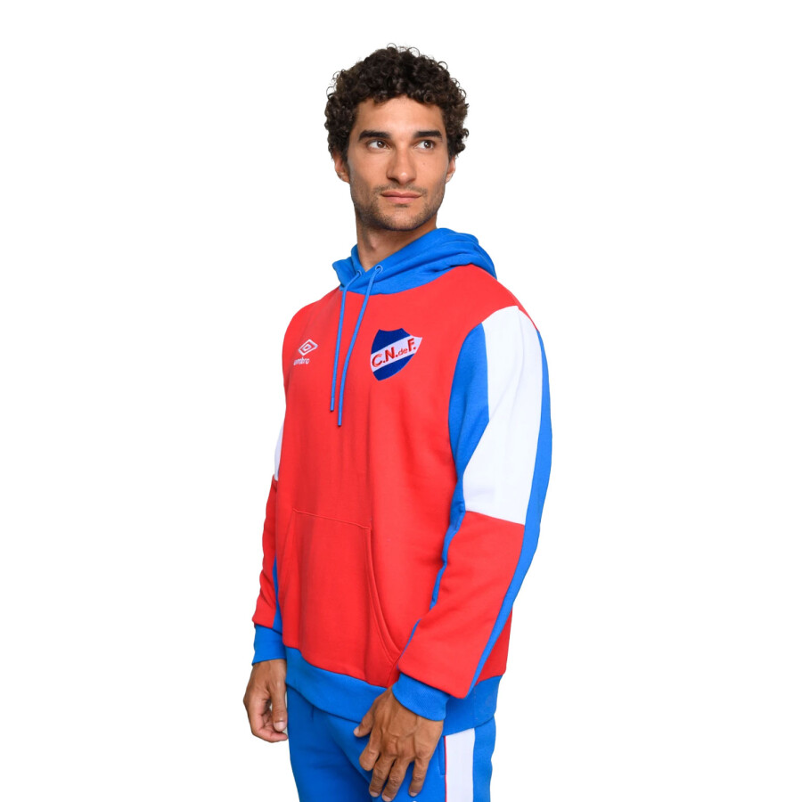 Canguro de Hombre Umbro Urbano Nacional Rojo - Azul Real - Blanco