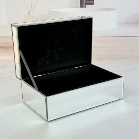 Joyero Box Espejado Largo 21cm x Ancho 13cm x Alto 9cm Joyero Box Espejado Largo 21cm x Ancho 13cm x Alto 9cm