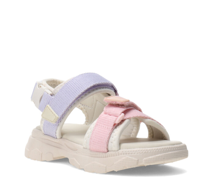 Sandalia VOKA con cintas Beige