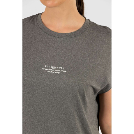 Remera rio Gris melange