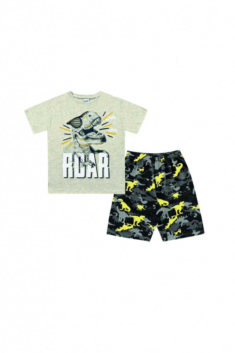 Conjunto De Shorts Infantil 2 Peças - Kids Headquarters Para Meninos Ativos