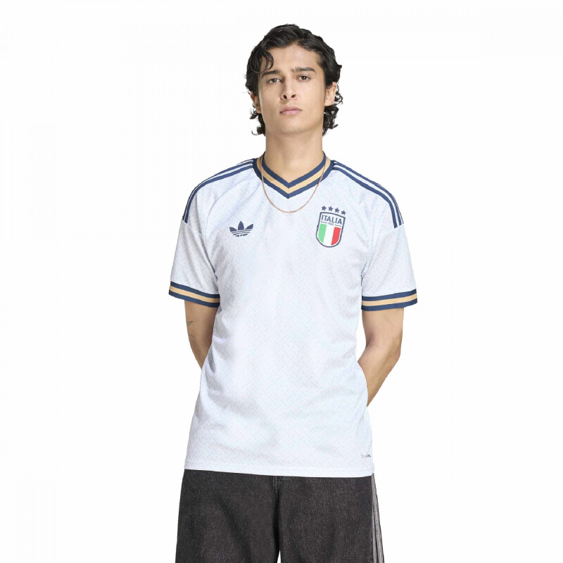 Camiseta Adidas FIGC A JSY Hombre KC8704 Azul
