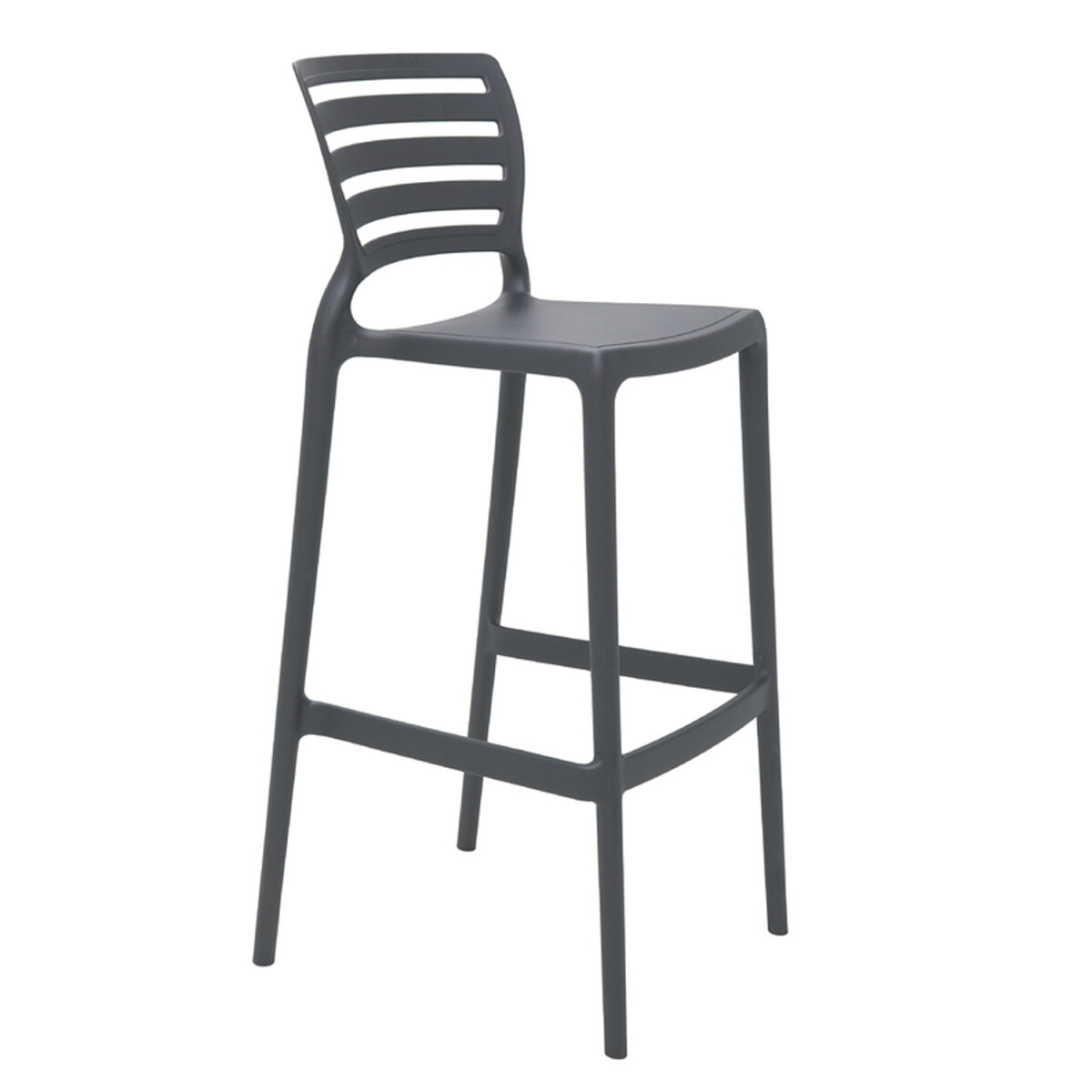 Silla Sofia alta para barra- Color Grafito - 92137/007 