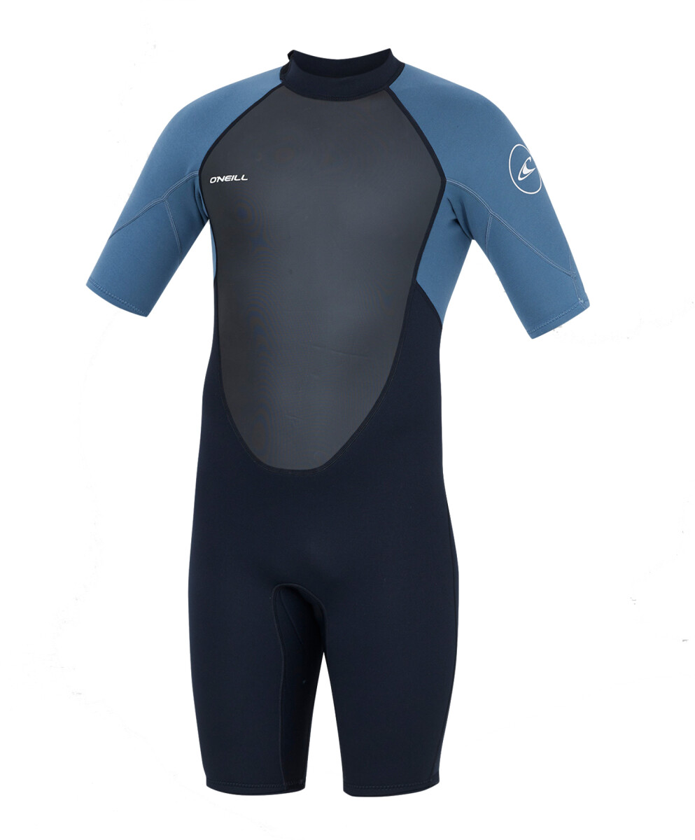 Traje O'Neill Reactor II - 2mm - Back Zip - Corto - Slate 