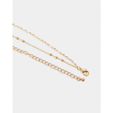 Collar Largo Multi Dijes Dorado