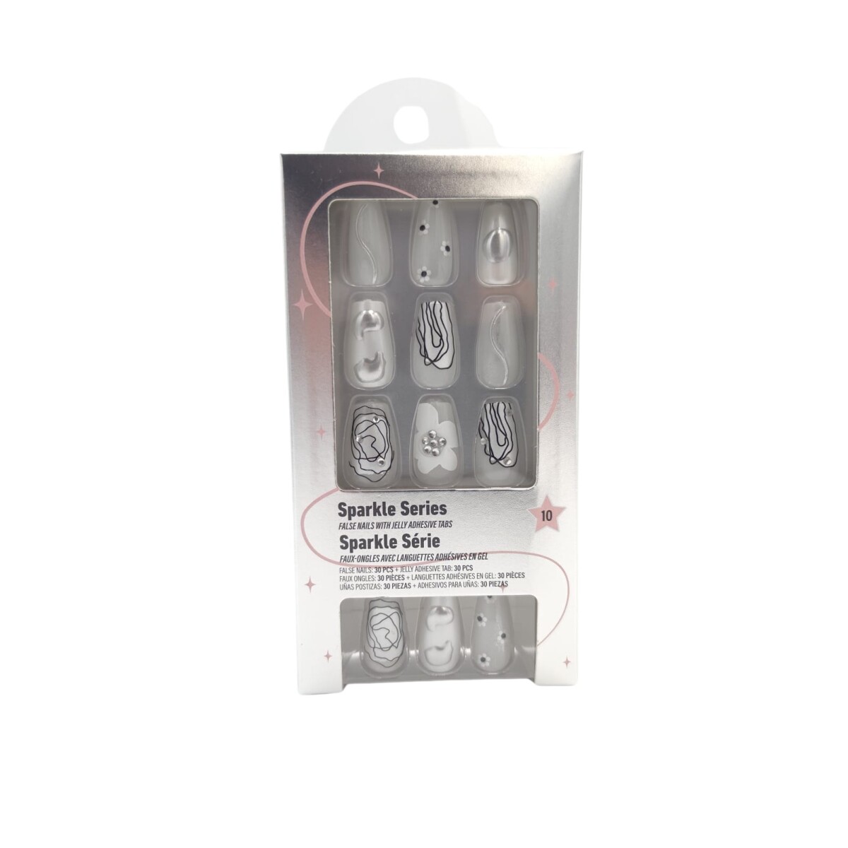 Uñas press-on - diseño 2 