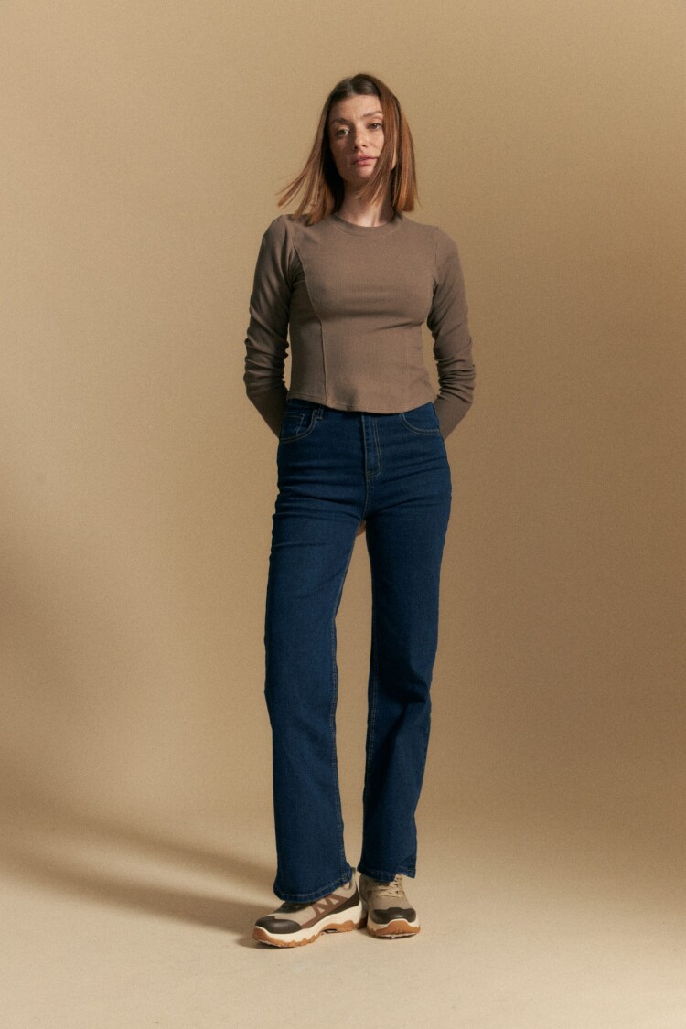 REMERA TRAVIS Visón