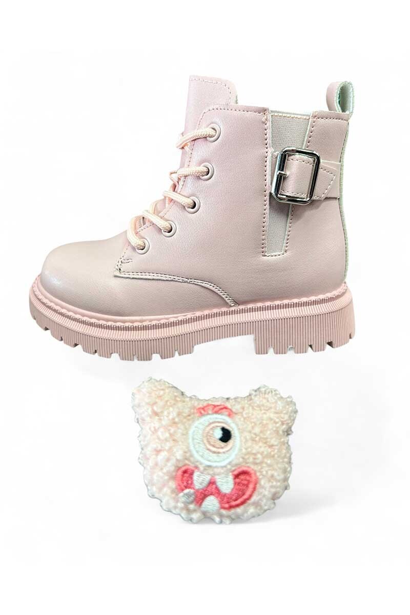 BORCEGO INFANTIL CON APLIQUE Rosa