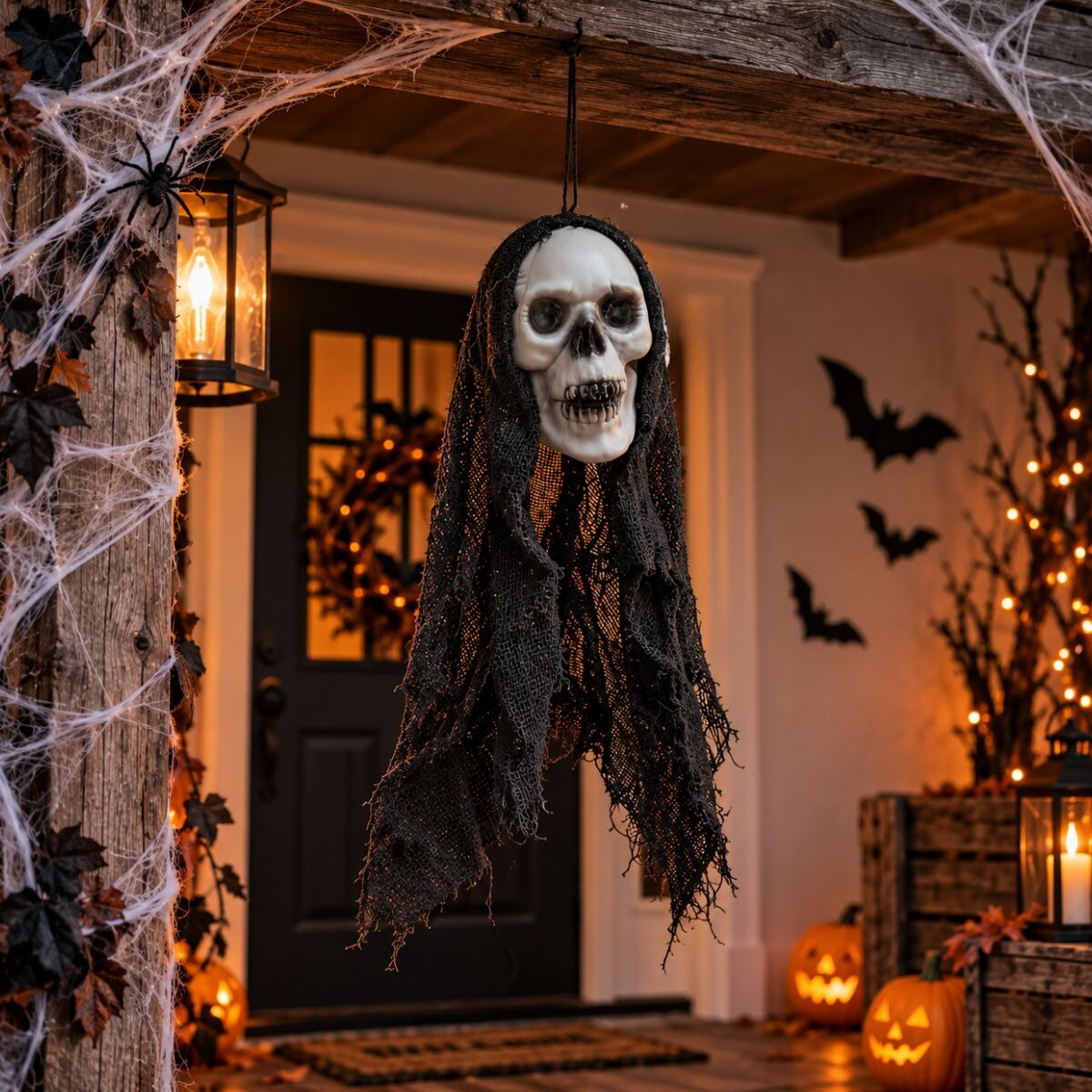 Colgante de Halloween - Negro 