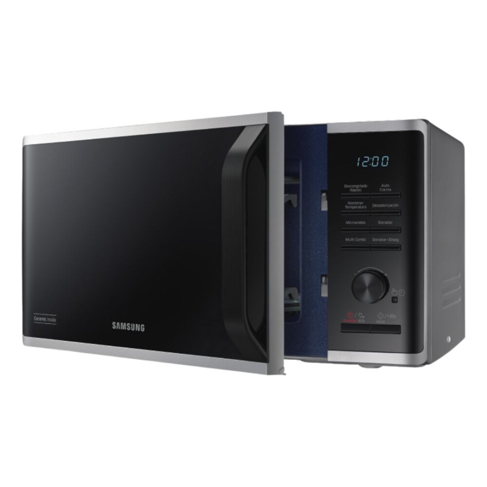 Microondas Digital c/ Grill Negro 23 L - Modelo SAMG23K3515AS - Samsung Microondas Digital c/ Grill Negro 23 L - Modelo SAMG23K3515AS - Samsung