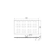 Roseta Cromo Noken 196X196Mm 000