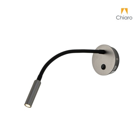 Portátil led de pared con SPOT móvil y brazo flexible GRIS HUMO