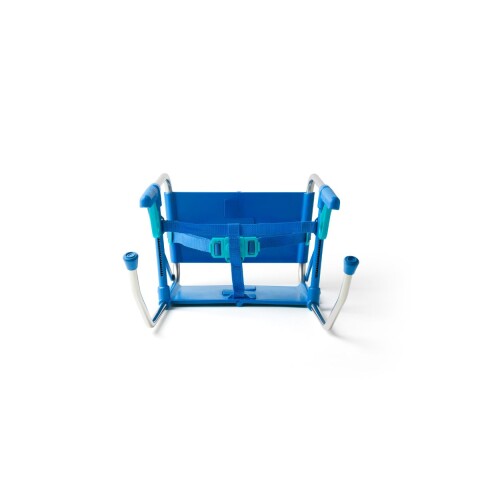 CLAKCHAIR Silla De Comer Plegable Para Bebés Clack Para Mesa +6 Meses Azul