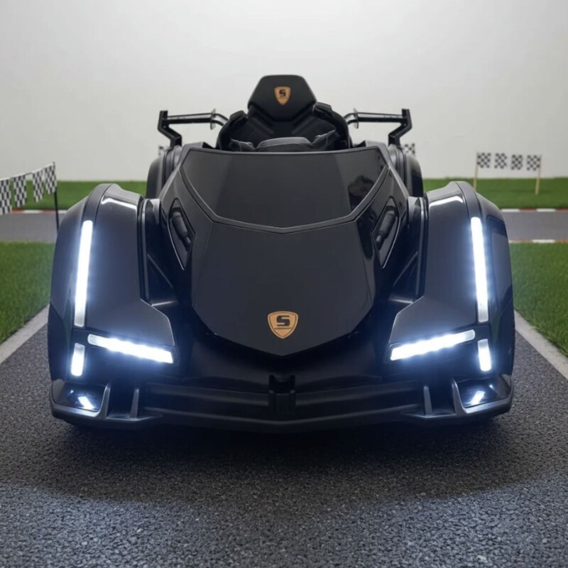 Auto de Carreras Infantil a Batería F1 Negro