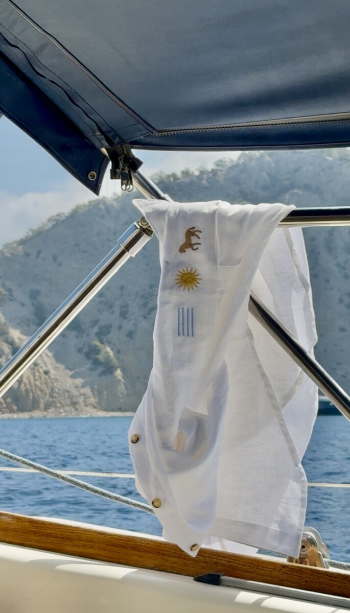 Charrua Shirt Lino - Blanco 