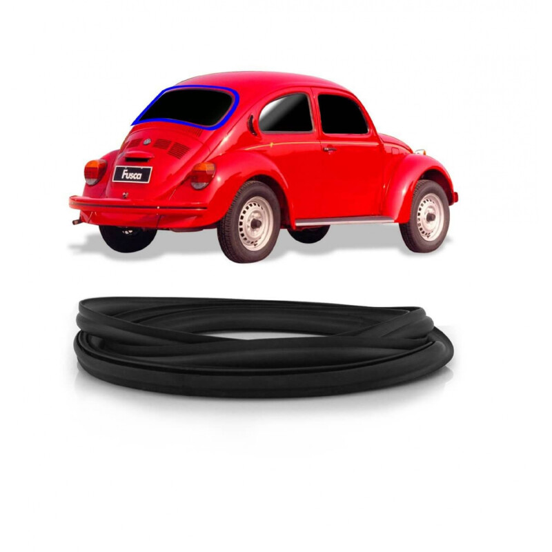 GOMA DE LUNETA FUSCA 1600 CON MOLDURA Goma De Luneta Fusca 1600 Con Moldura