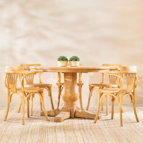 Juego De Comedor Lena + 5 Raphael Juego De Comedor Lena + 5 Raphael