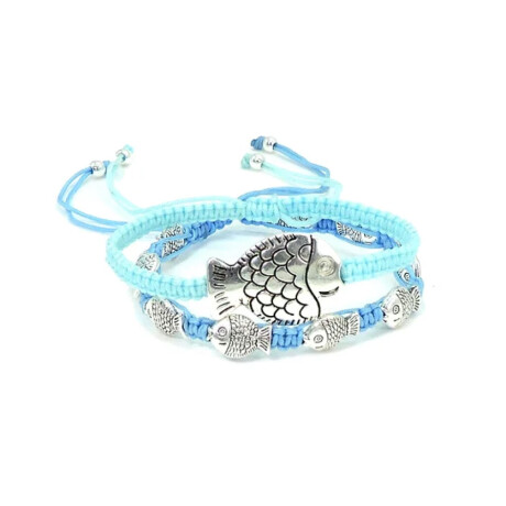 Pulsera Bali Atlantis Set Celeste