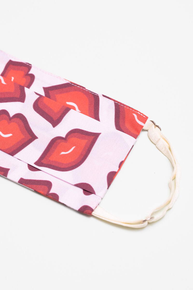 LOVE MASK BIG LIPS Rosa