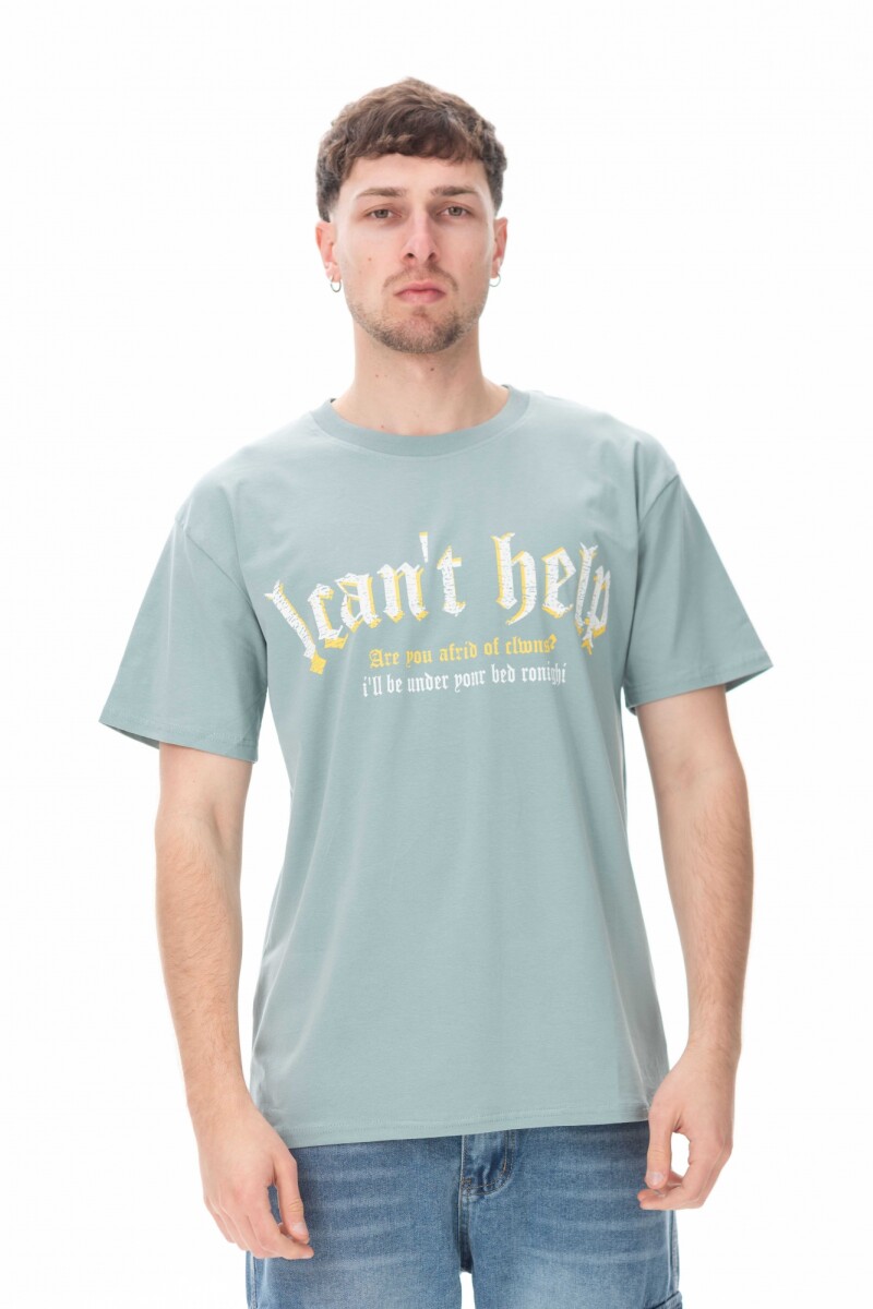Remera Help Verde