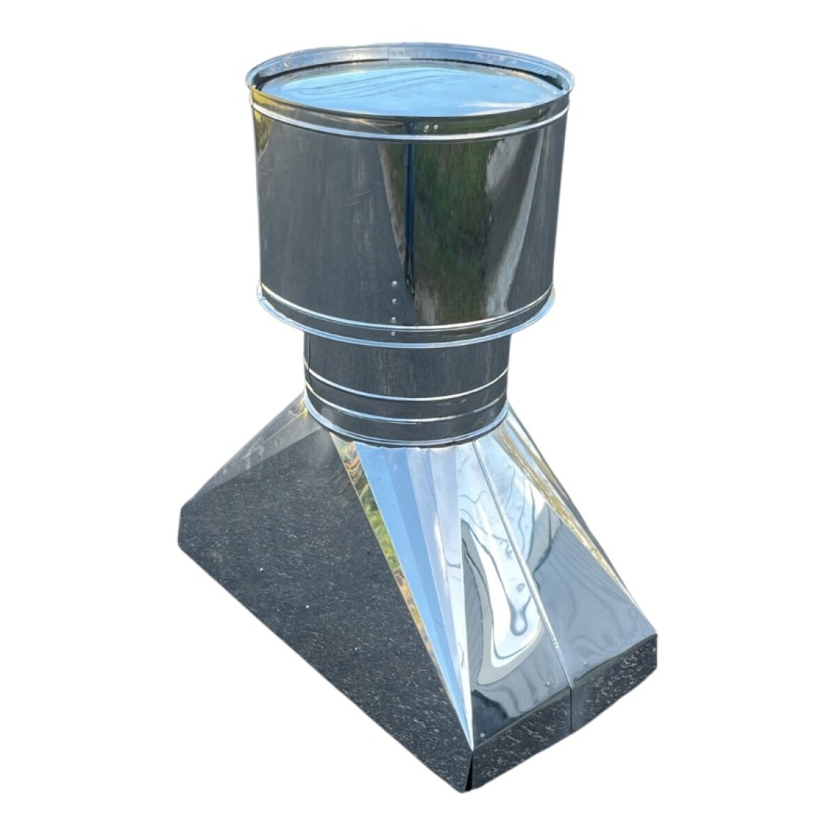 Transformación Chimenea 100x50 Inox 