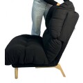 Poltrona Reclinable Con Puff Apoyapies Tapizado Poltrona Reclinable Con Puff Apoyapies Tapizado