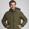 Campera nylon verde