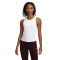 Motion High Neck Tank-GRN WHT-101