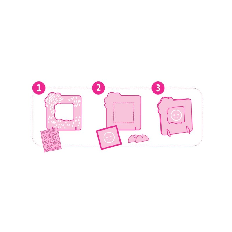 Porta retratos para decorar set x3 Do it yourself Djeco 5+ Porta Retratos Para Decorar Set X3 Do It Yourself Djeco 5+