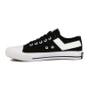 Pony Lona Bajo Acordonado /blck/wht Negro-blanco