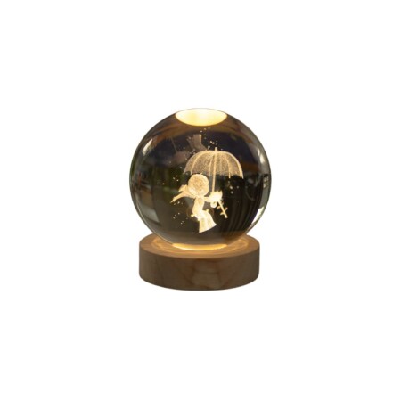 ESFERA VELADORA LAMPARA PRINCIPITO USB Sin color