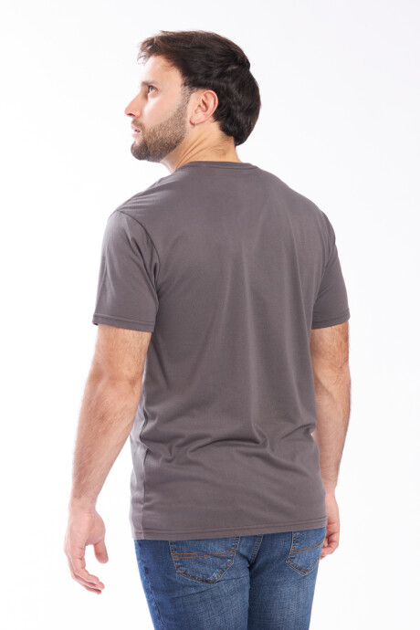 T-SHIRT BURNE DIXIE Gris Oscuro