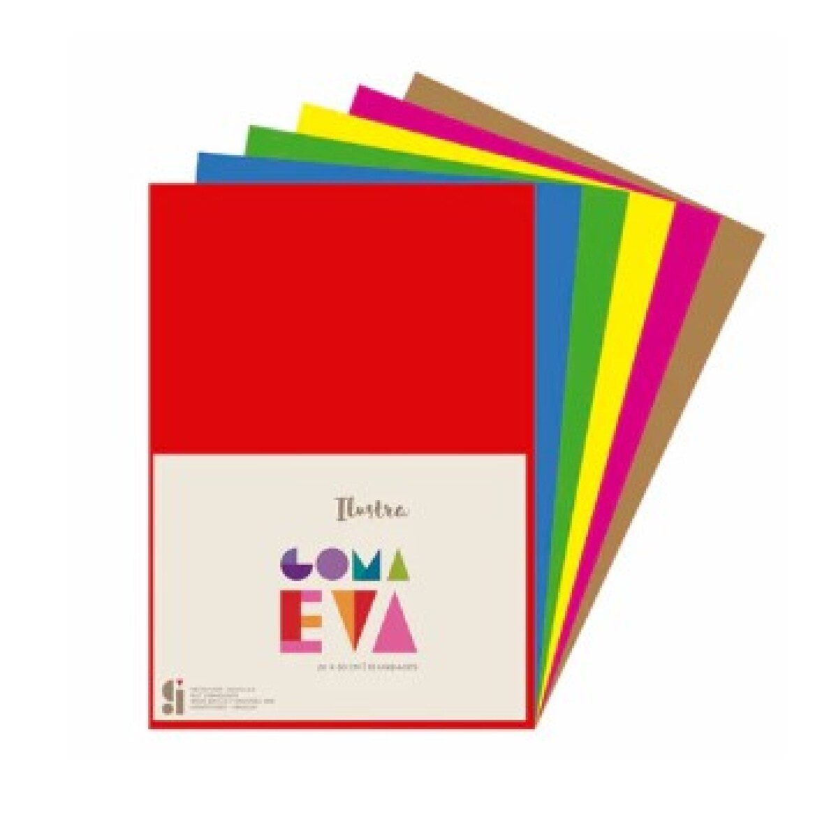 Goma Eva A4 x10 ilustra - Goma Eva A4 X10 Ilustra 