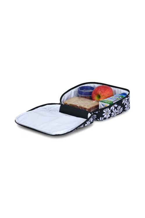 Lonchera Térmica Lunch Break Punk Pansies Black