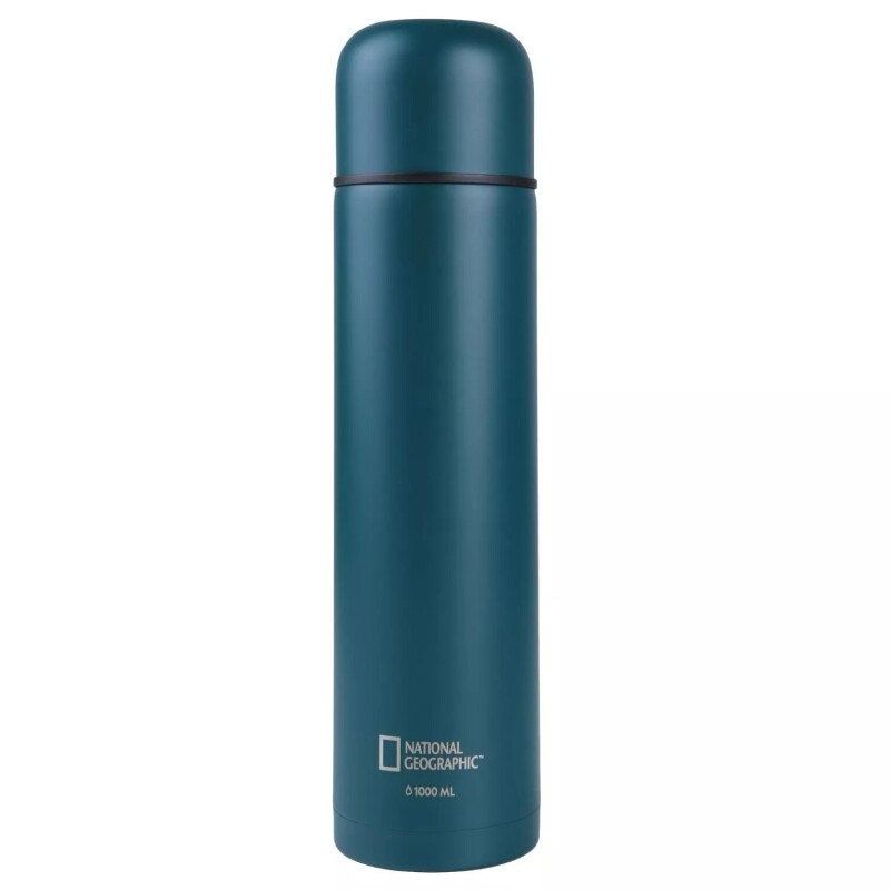 Termo Bala National Geographic 1000 ml – Acero Inoxidable Verde