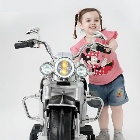 Moto A Batería Chopper Retro Infantil C/Luz Sonido Moto A Batería Chopper Retro Infantil C/Luz Sonido
