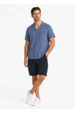 Camisa Arrow Lino Cotton Manga Corta Piedra